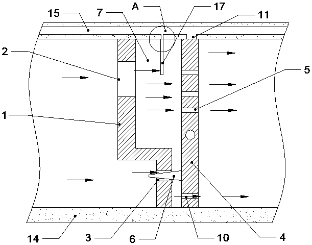 Medical air volume adjusting device