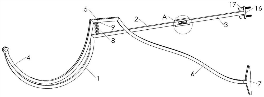 Folding wall-mounted supporting piece