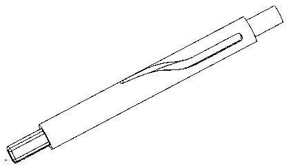 Automatic material taking mechanism for material particles