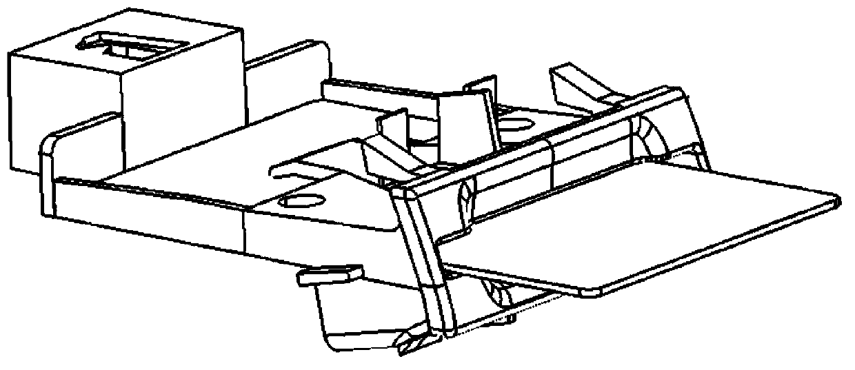 Self-eject card slot device