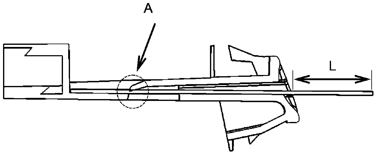 Self-eject card slot device