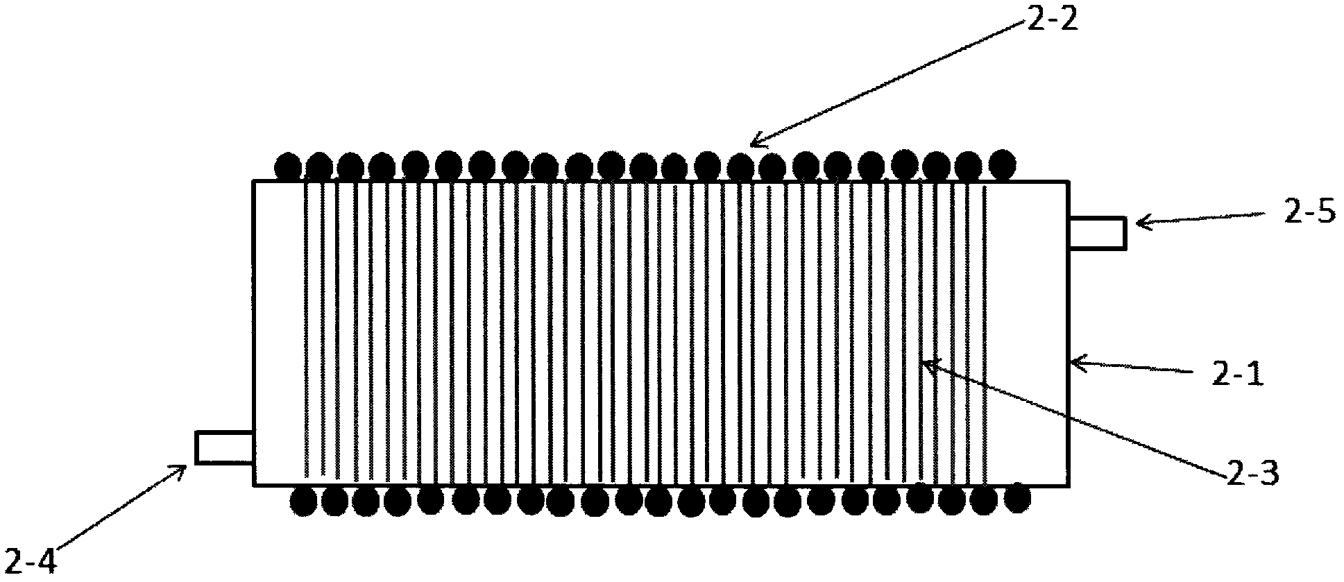 Device for high-efficient separation of magnetotactic bacteria in high gradient magnetic field