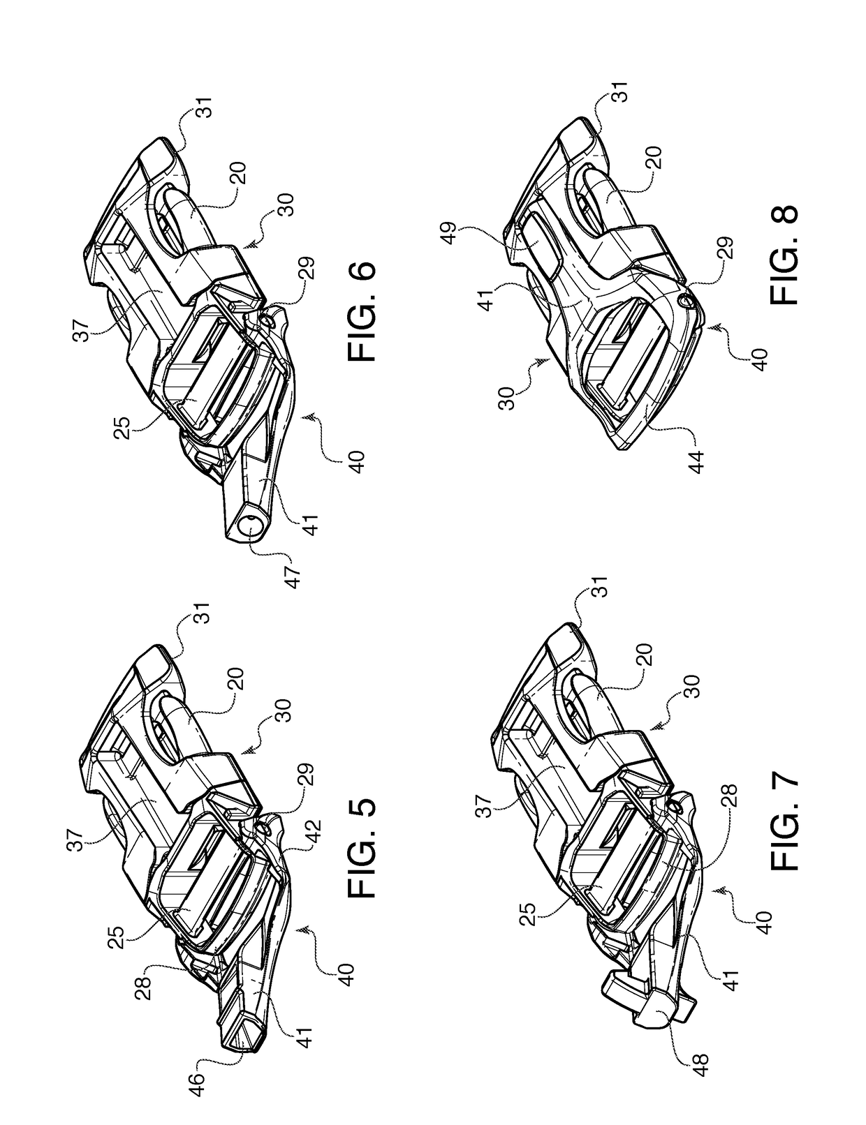 Attachment system with a connected article