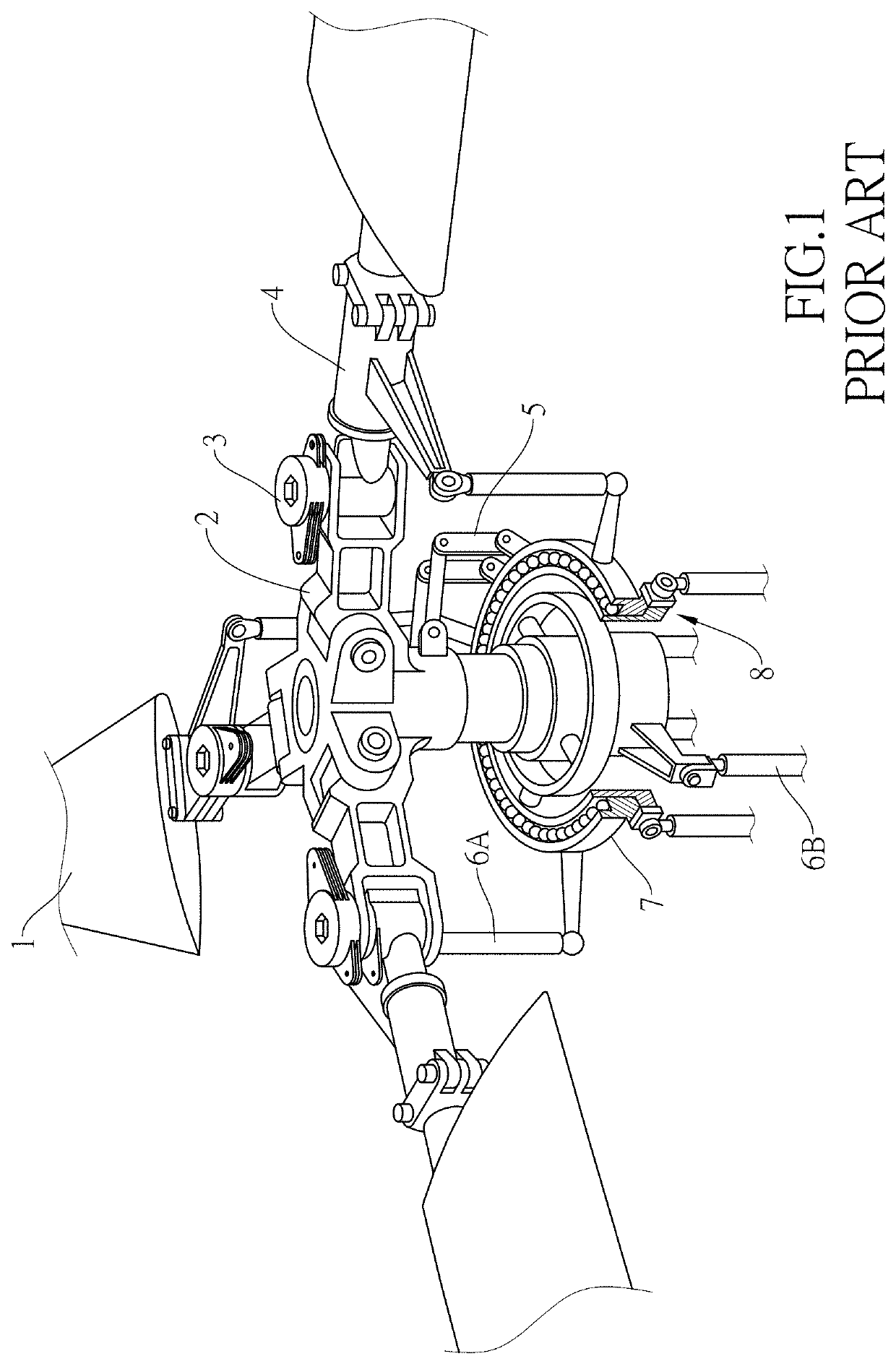 Free Propeller Assembly structure and Aircraft Structure Having the Same