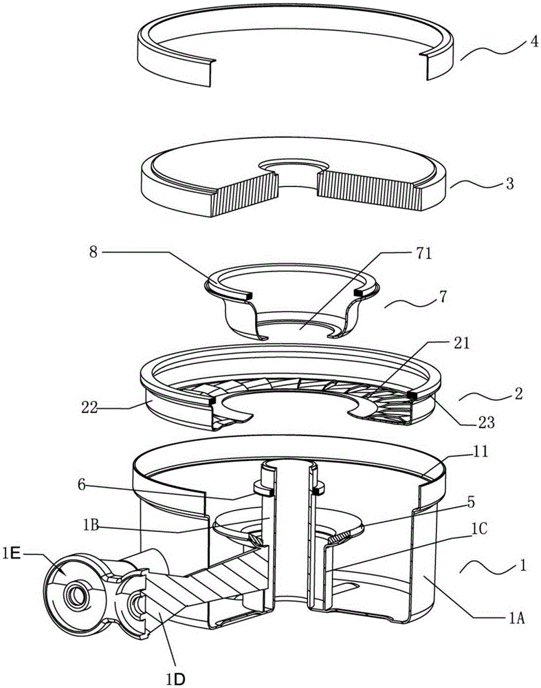 Infrared burner of gas cooking appliance