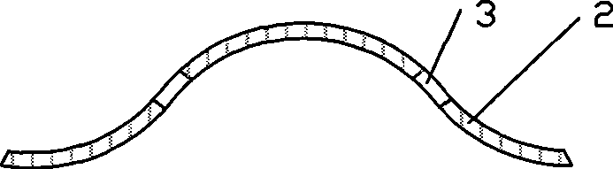 Solar heat absorption plate