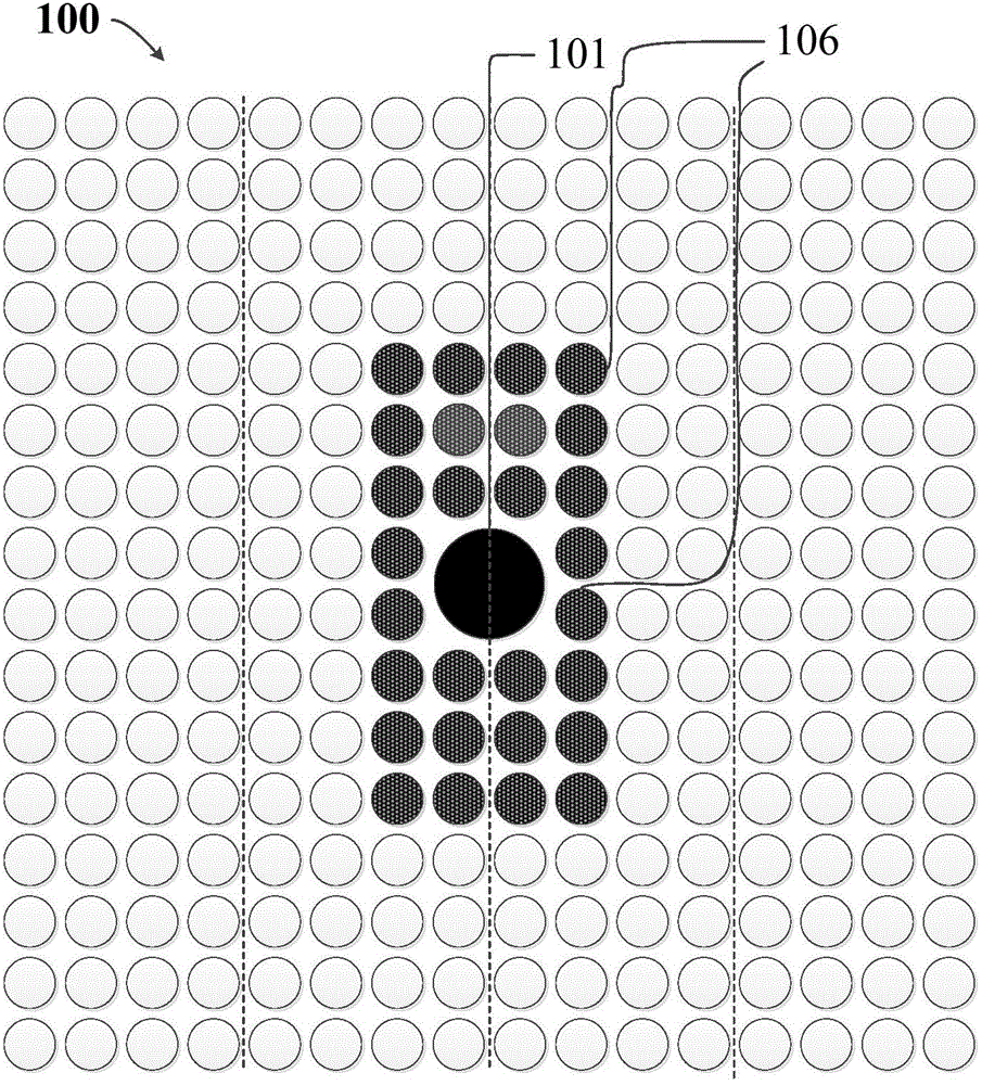 Method for multichannel dynamic grouping switching of multi-beam parabolic antennas