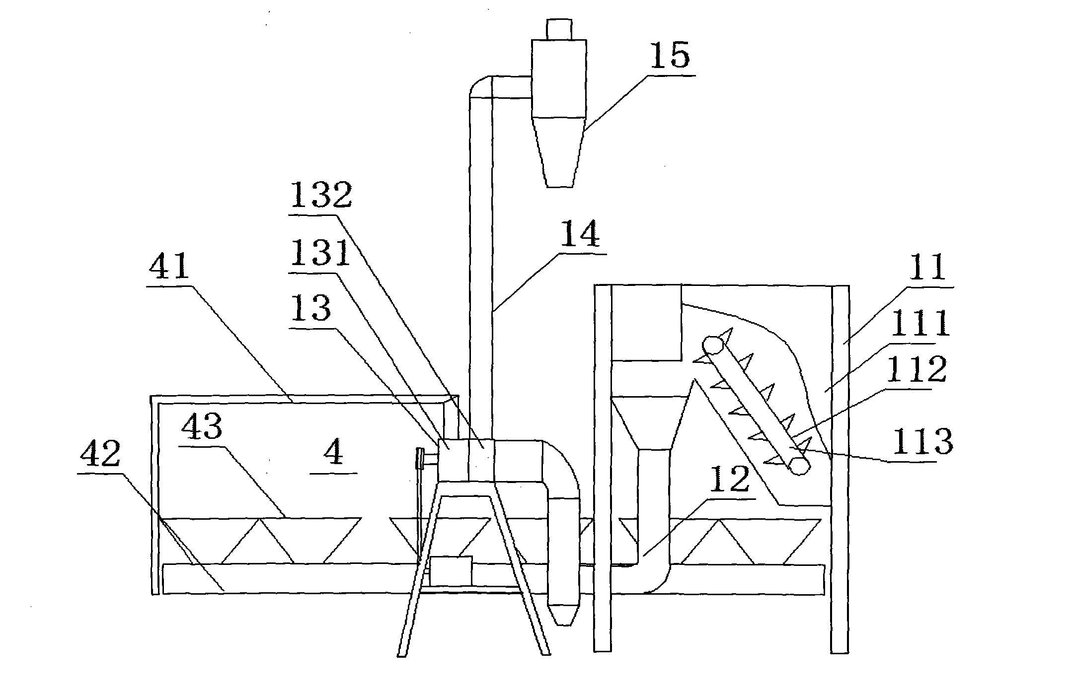 Multifunctional bristle size separator