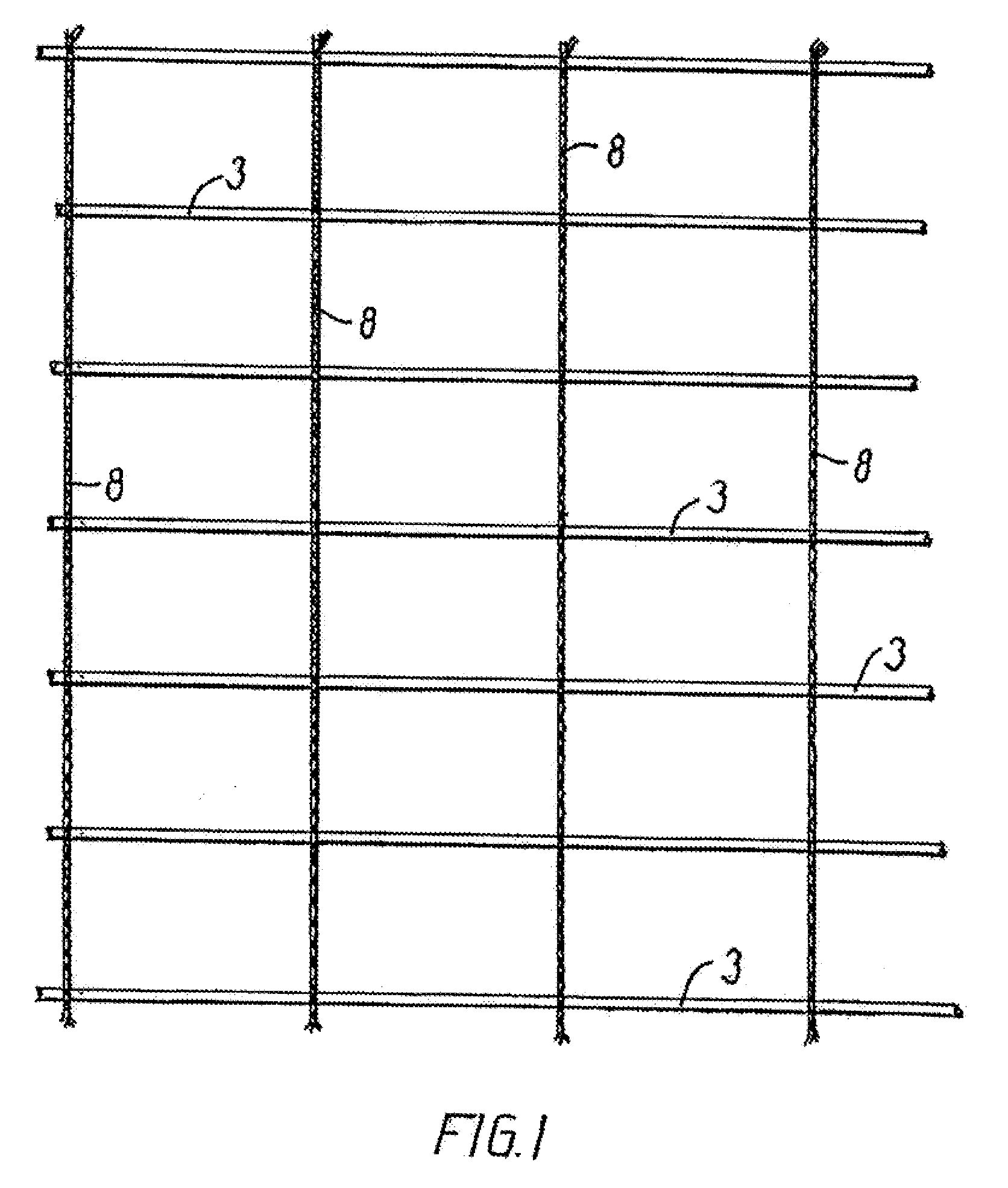 Method, An Apparatus and A Means For Making A Reinforcement Mesh