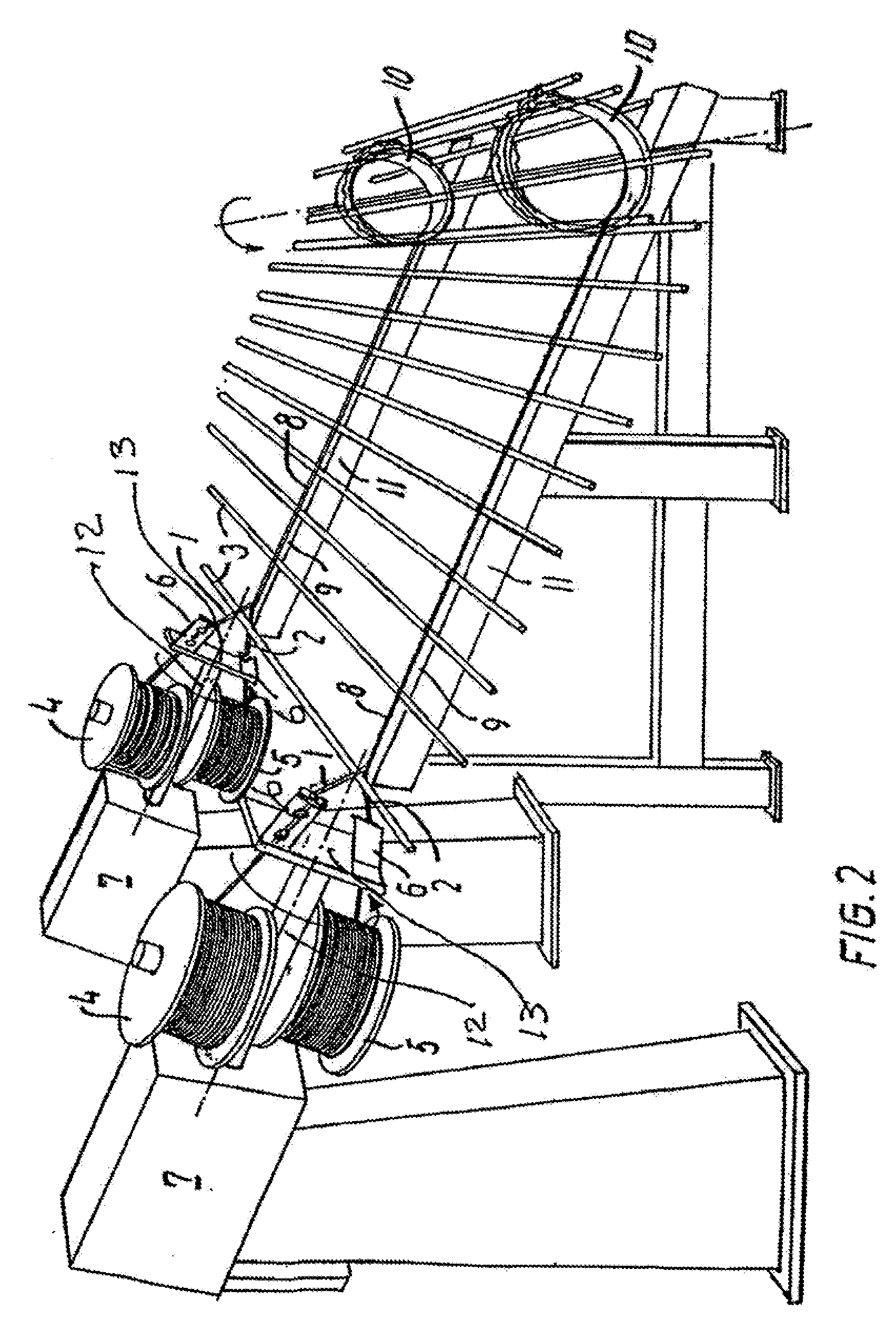 Method, An Apparatus and A Means For Making A Reinforcement Mesh