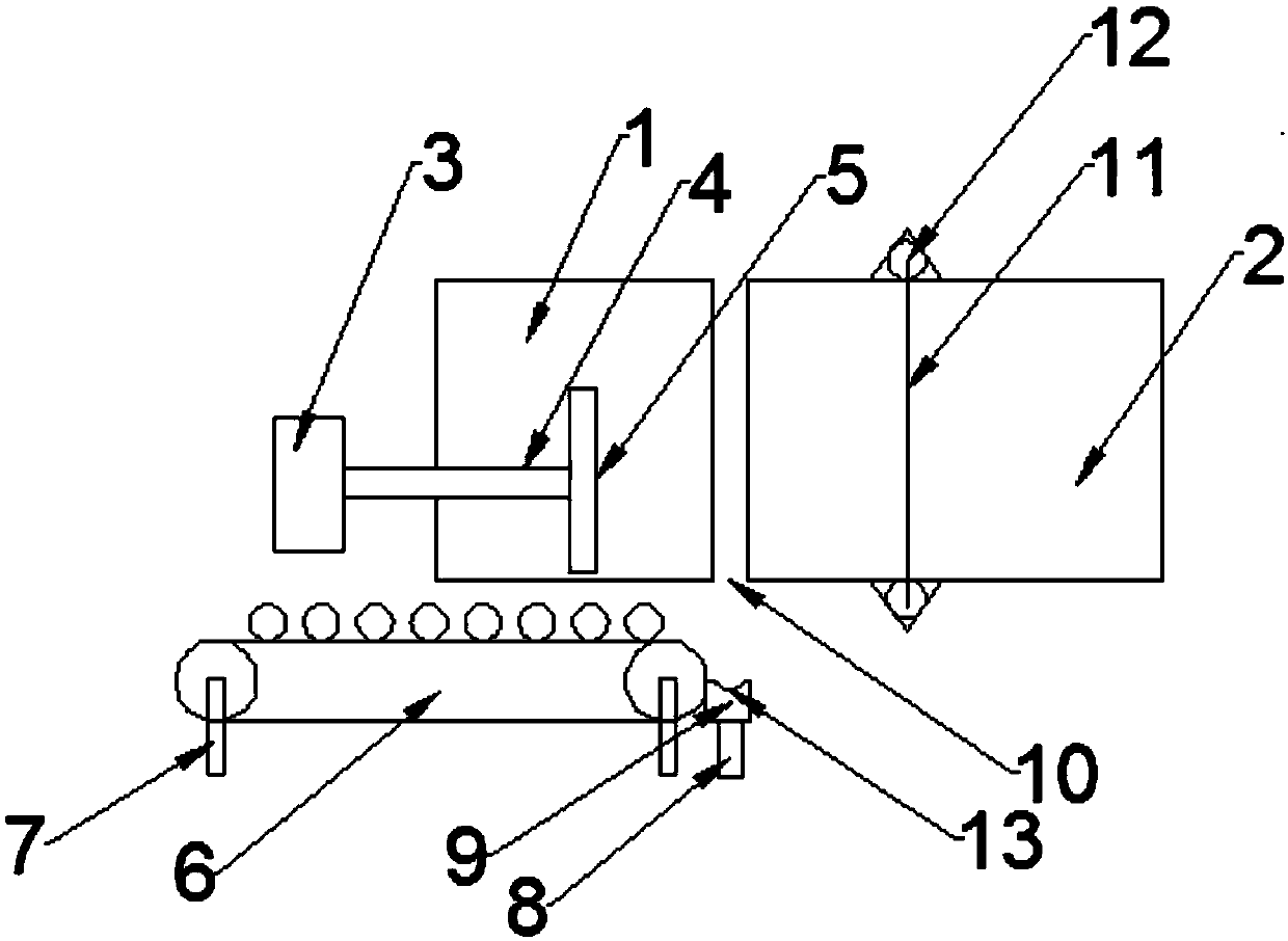 Paper tube cutting equipment with self cooling function