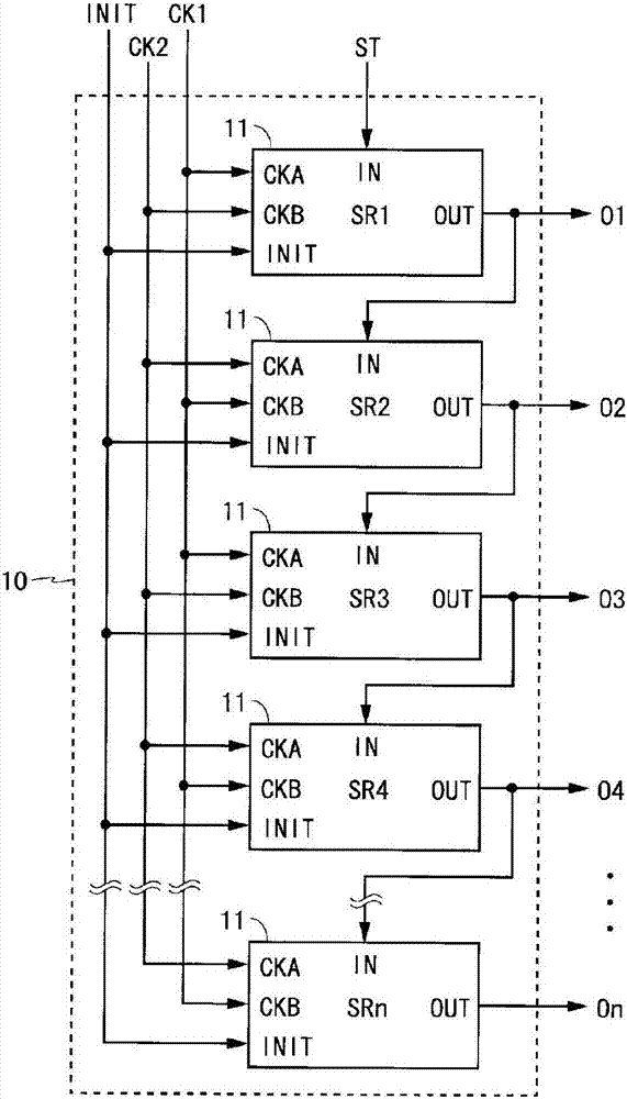 Drive circuit for display device