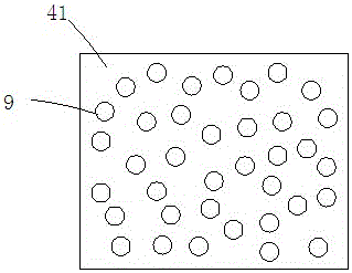 Damping buffer metal plate