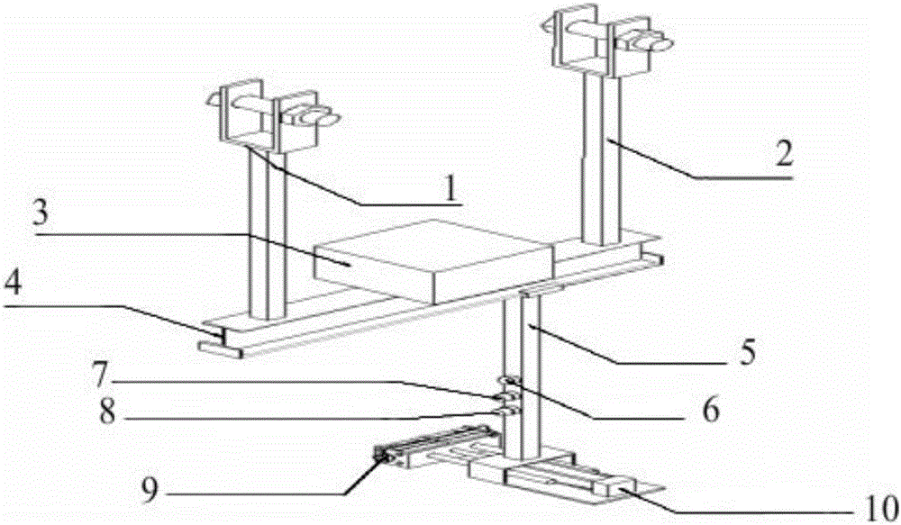 Diesel engine belt pulley tensioning device