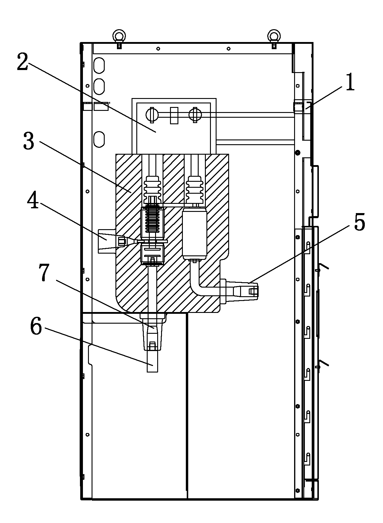 Full solid insulation ring network cabinet