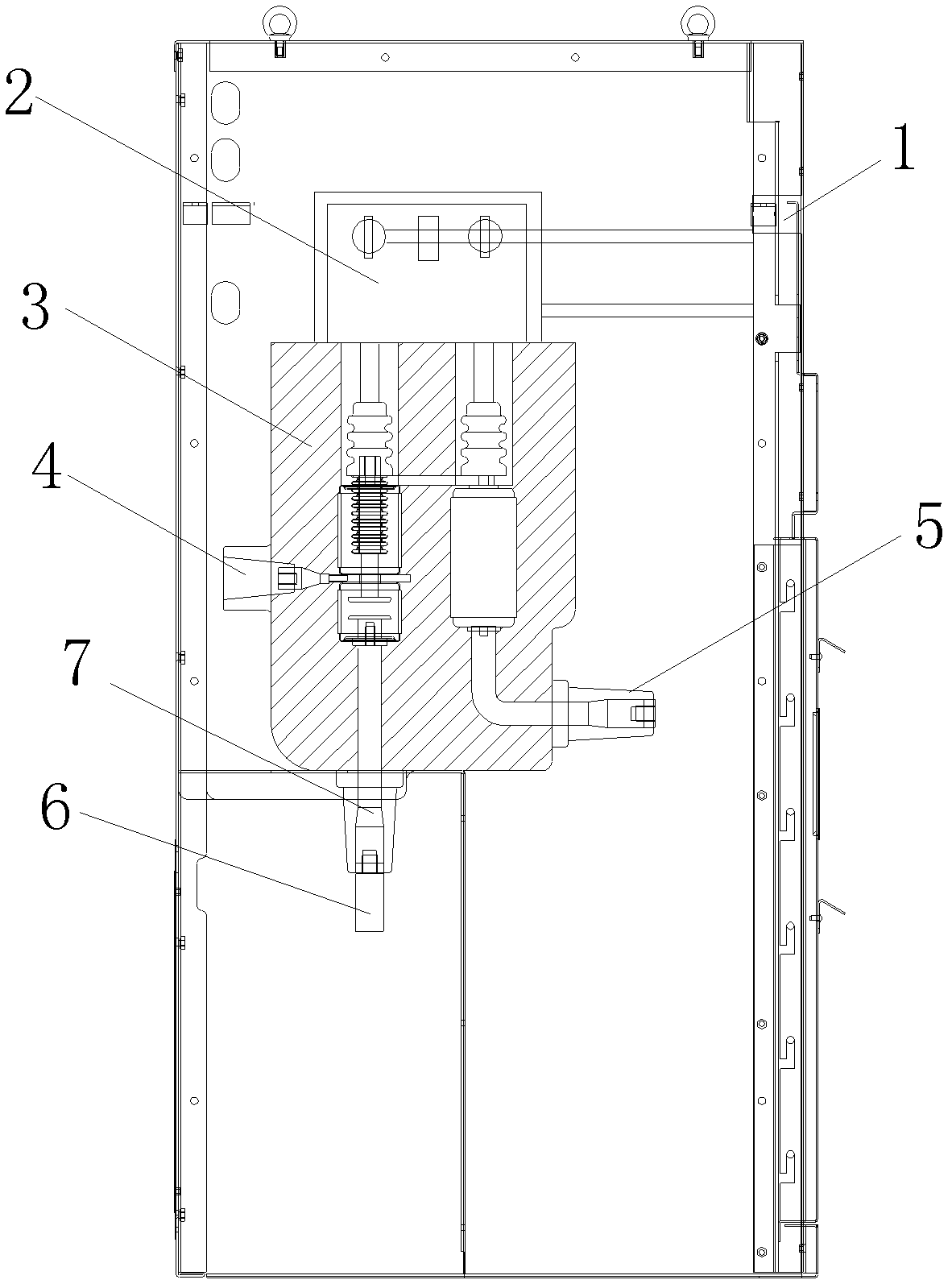 Full solid insulation ring network cabinet