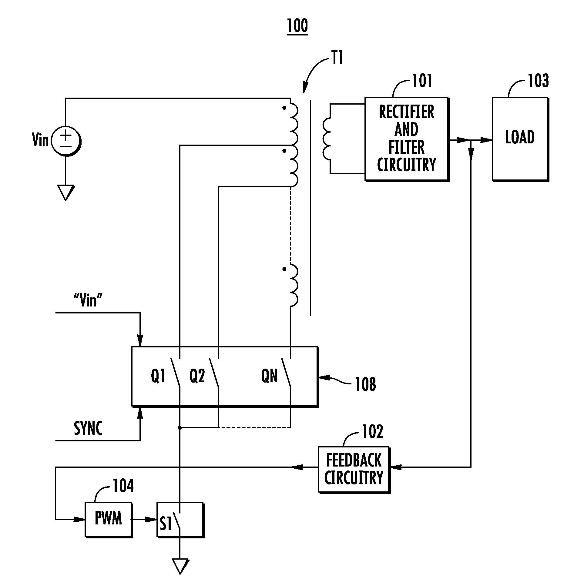 Method and apparatus for power conversion with wide input voltage range