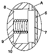 A sorting device for accounting documents