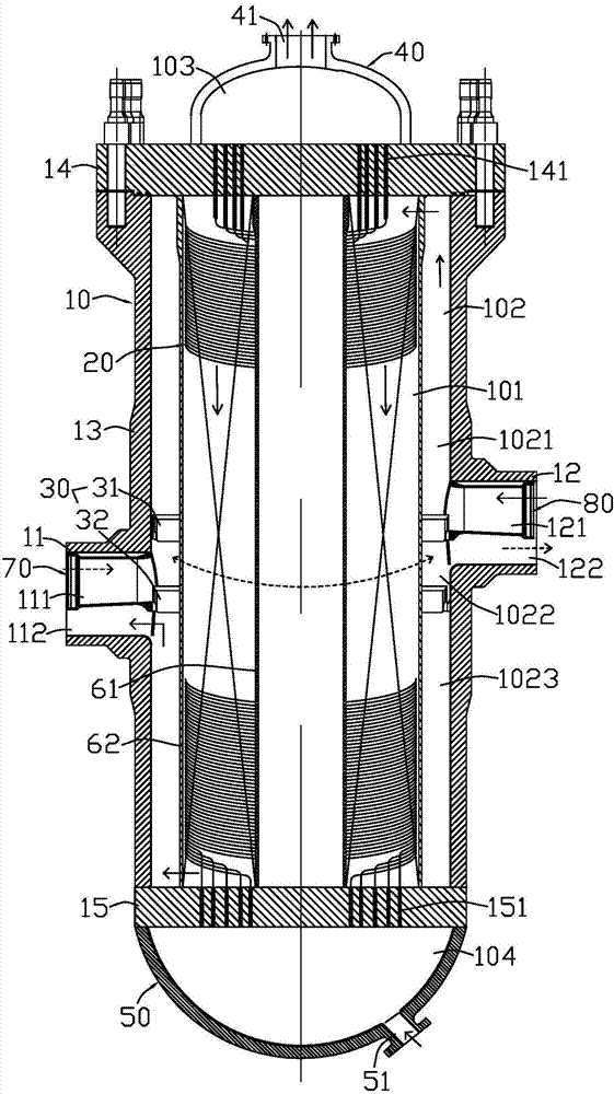 Tubular steam generator