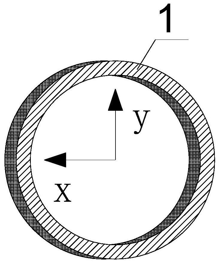 A kind of reinforcement structure and reinforcement method of space structure bending compression rod