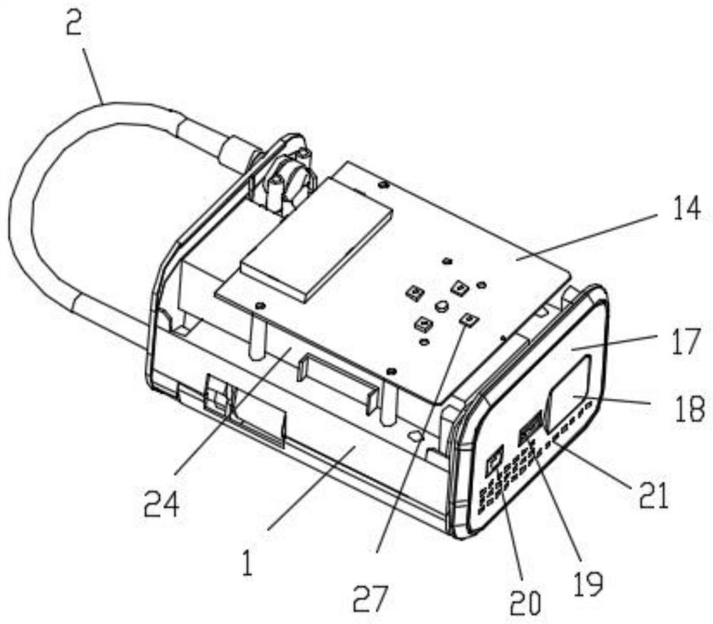 Automobile inflator pump with emergency starting function