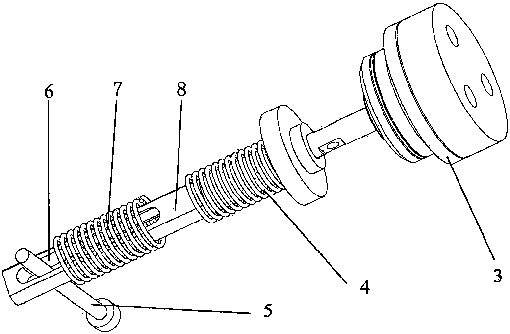 Self-adaptive flexible supporting and positioning mechanism