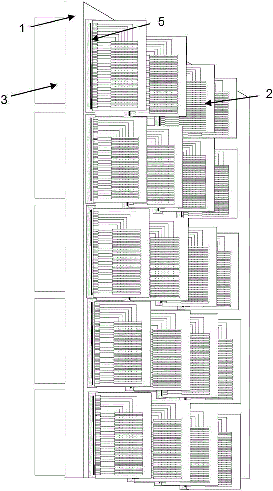 General bias circuit board for aerospace semiconductor device total dose radiation test