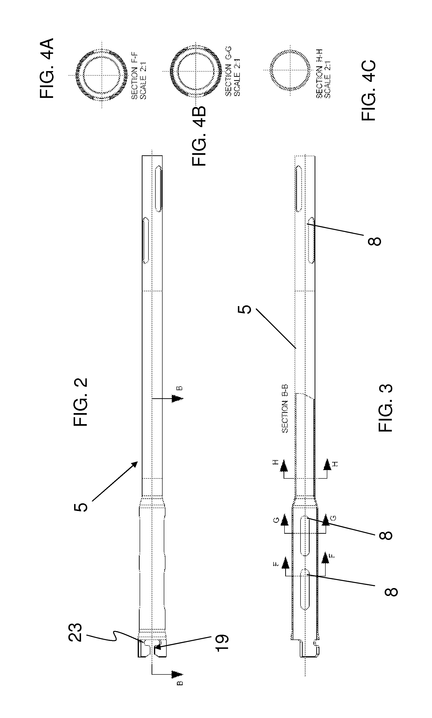 Intramedullary nail with shape memory elements