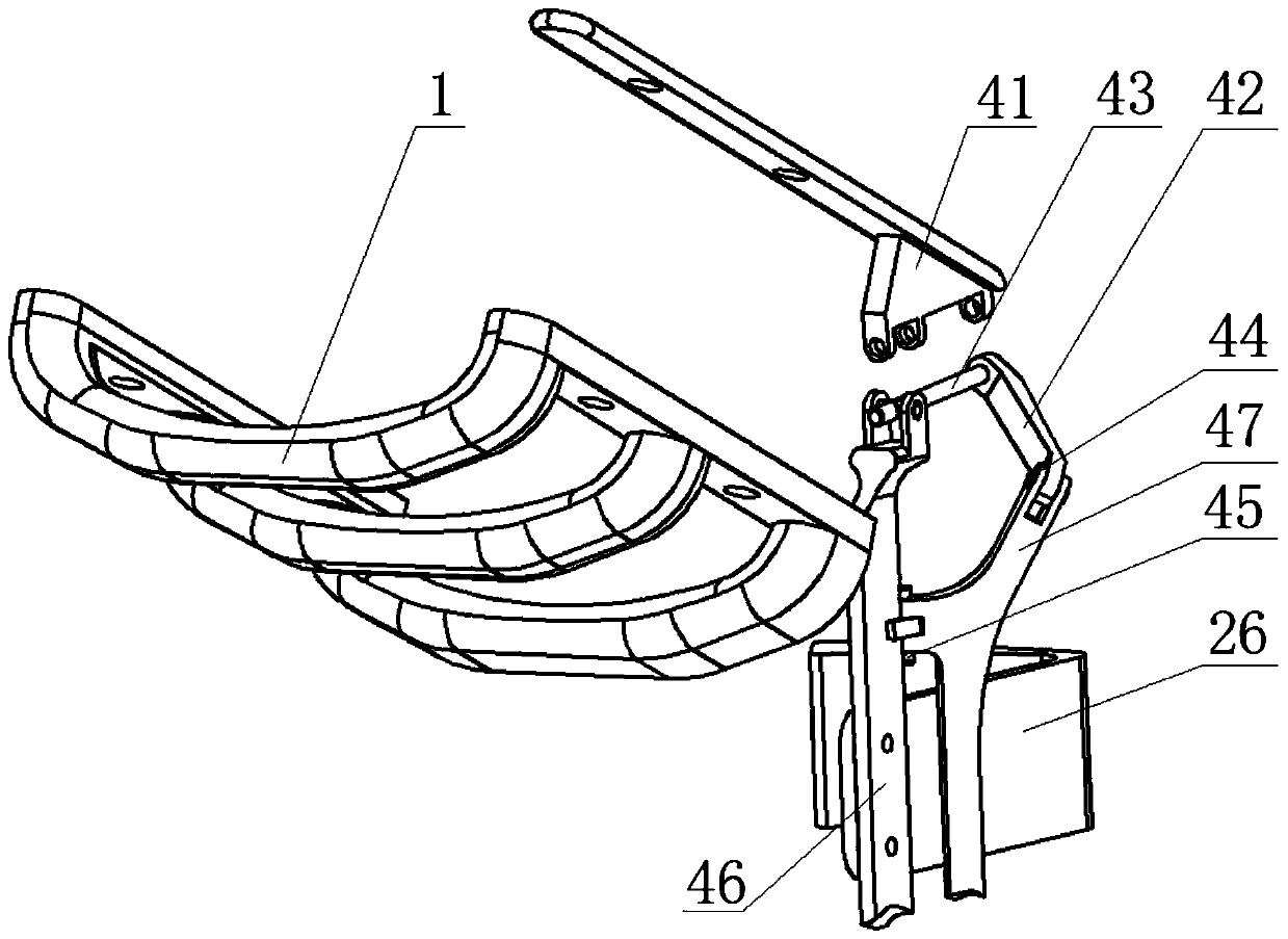 Auxiliary-supporting lower limb exoskeleton robot