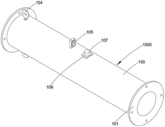 Heat preservation type metal pipeline