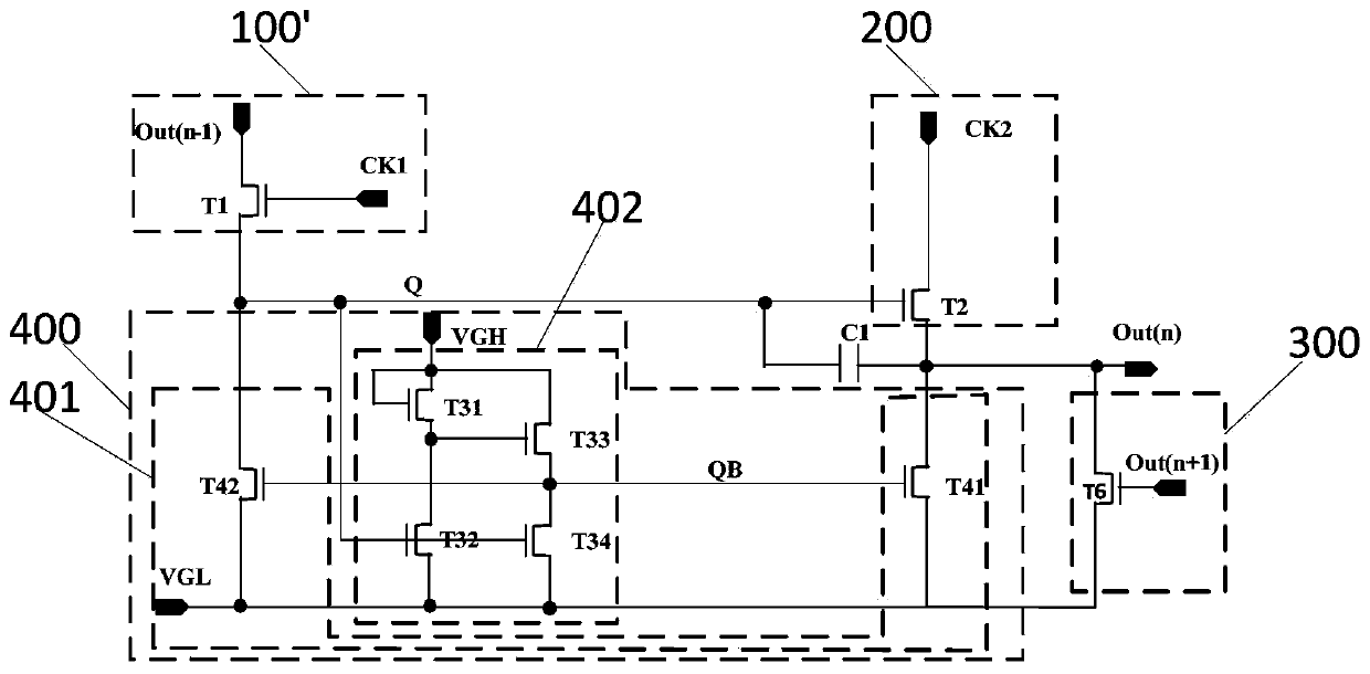 GOA circuit, display panel and display device