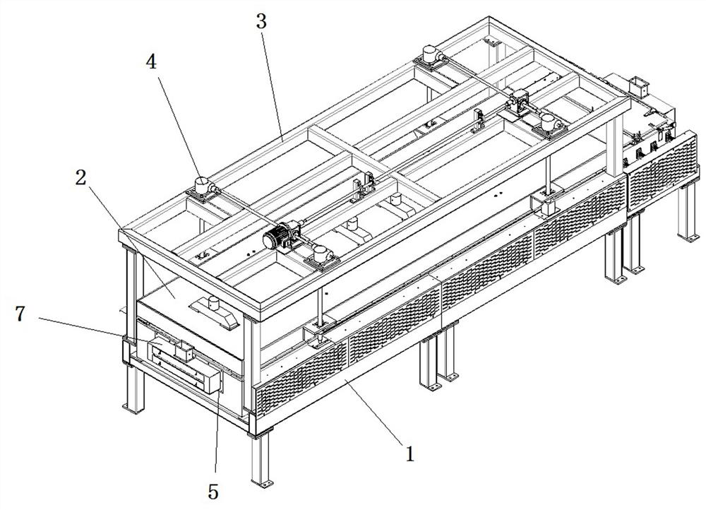 High-temperature oxygen-free tunnel furnace