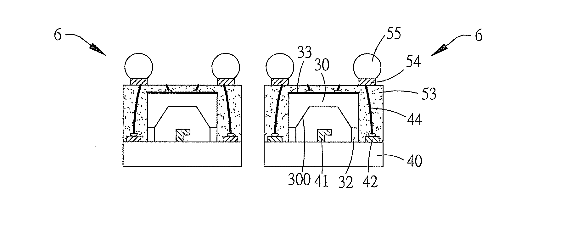 Package structure having MEMS elements and fabrication method thereof