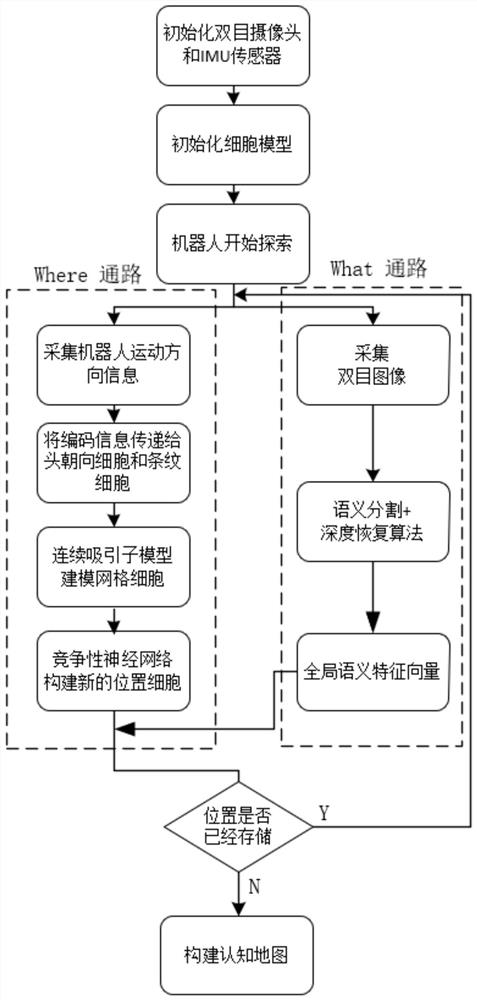 Autonomous mobile platform environment perception and mapping method based on bionics