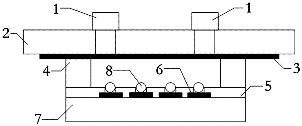 Fluid-enhanced dielectrophoretic single cell arrangement and control chip and making method thereof