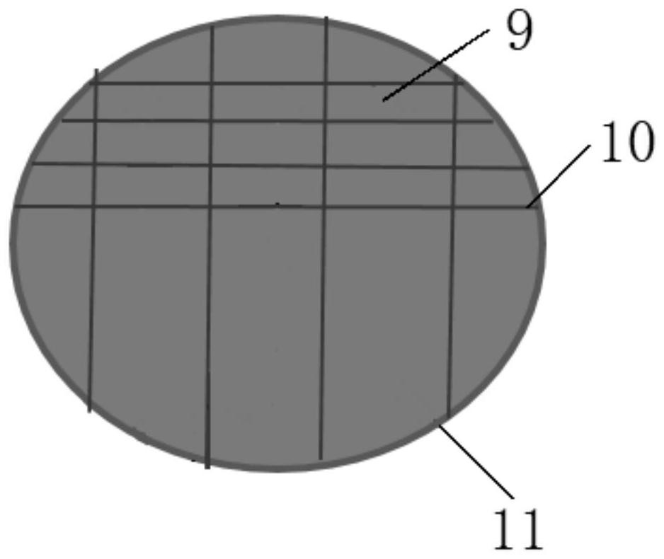 Double-chip stacked packaging structure and method