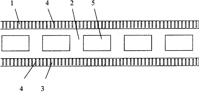 Micro-perforated sound-absorbing aluminum hollow composite panel