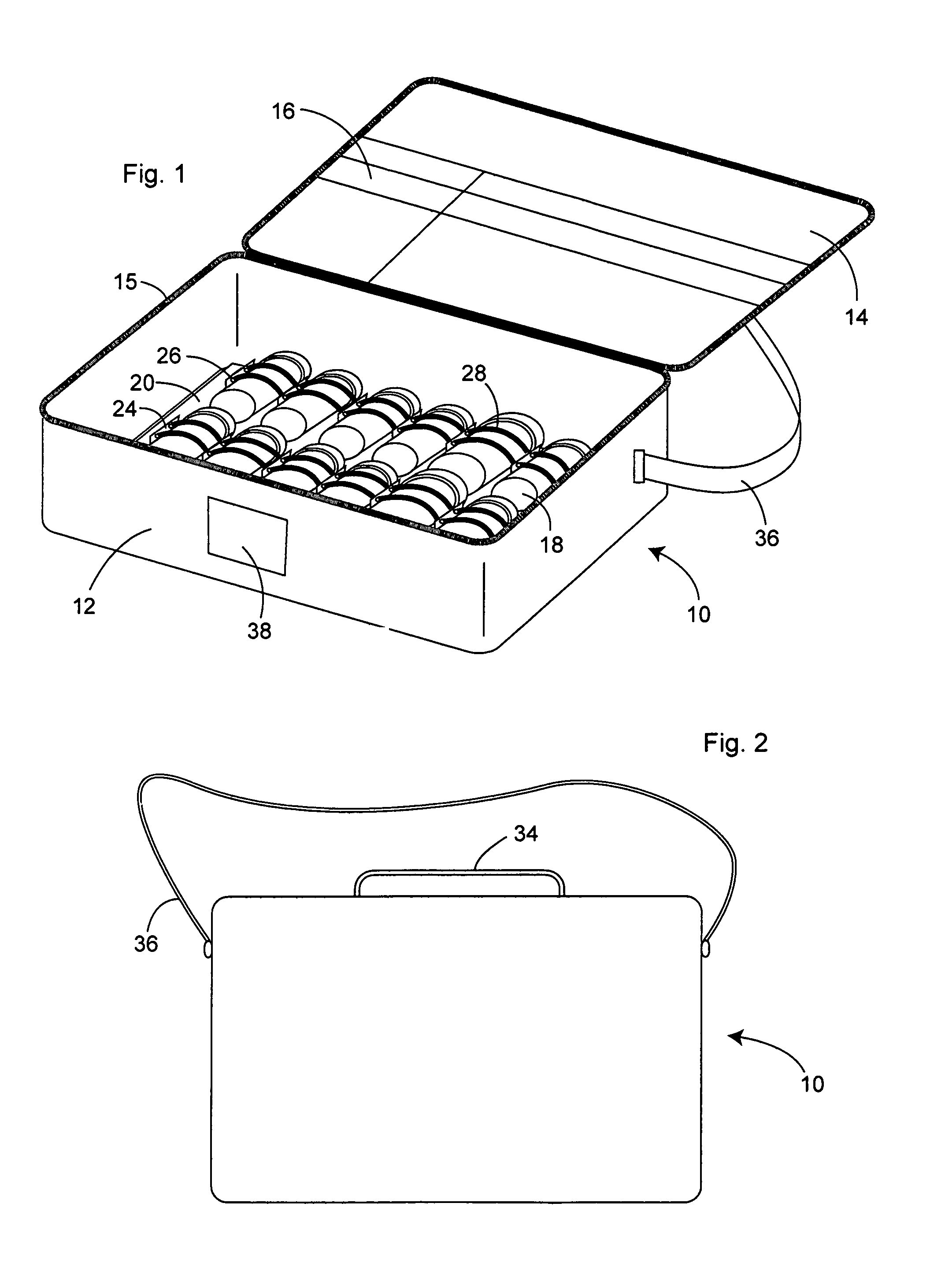 Portable medicine case