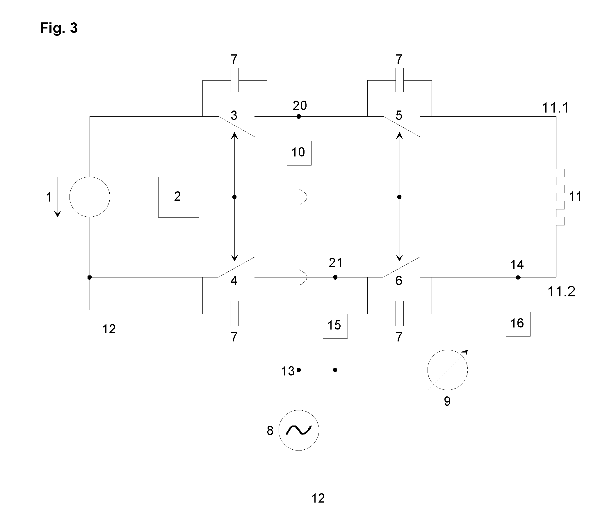 Heating element operated as capacitive sensing electrode