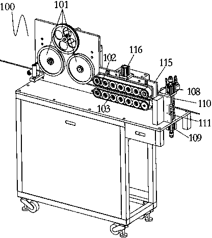 Automatic assembling equipment for network cable connector