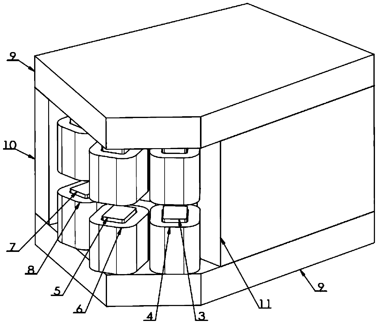 Particle accelerator beam bending magnet