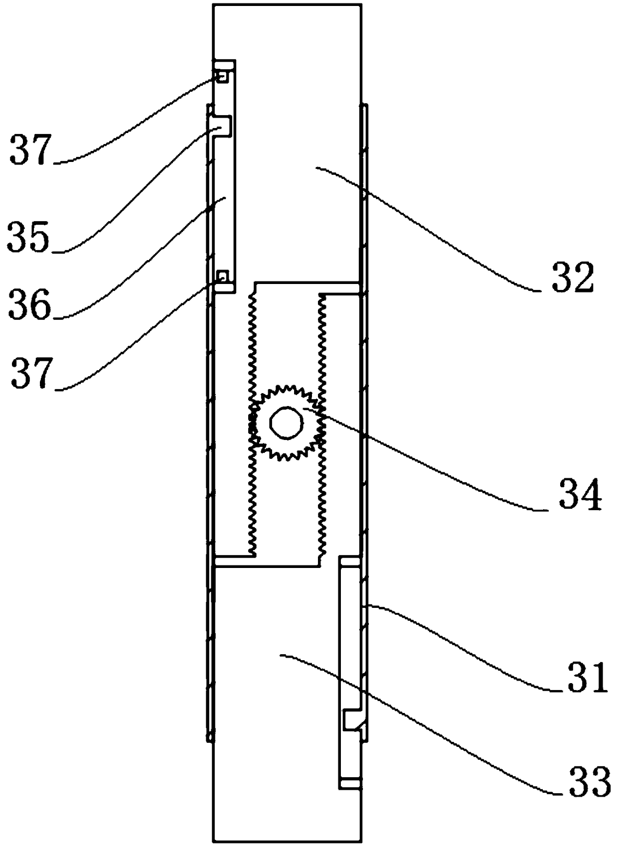 Height-adjustable computer display screen