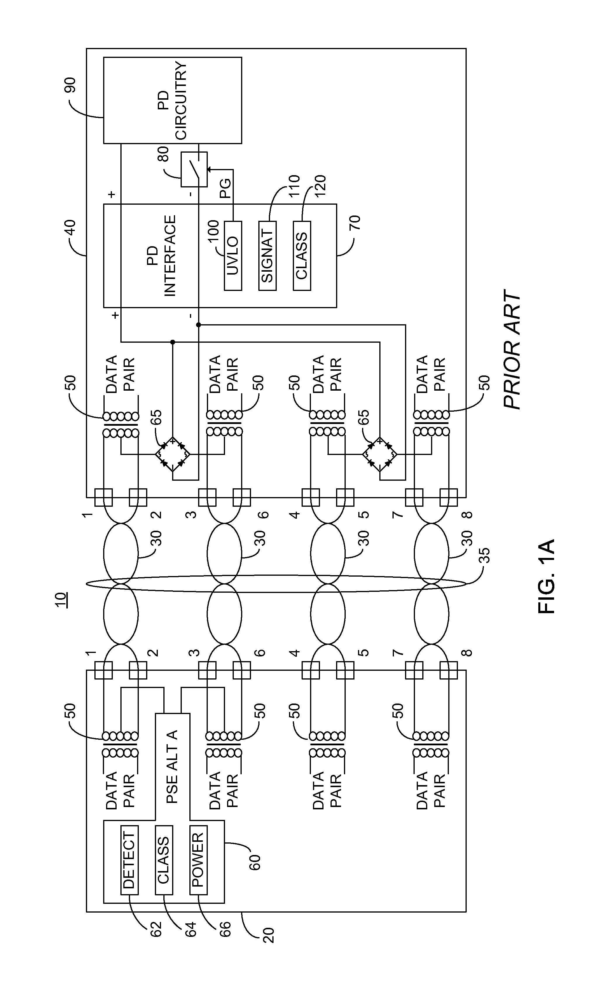 Detection for four pair powered devices