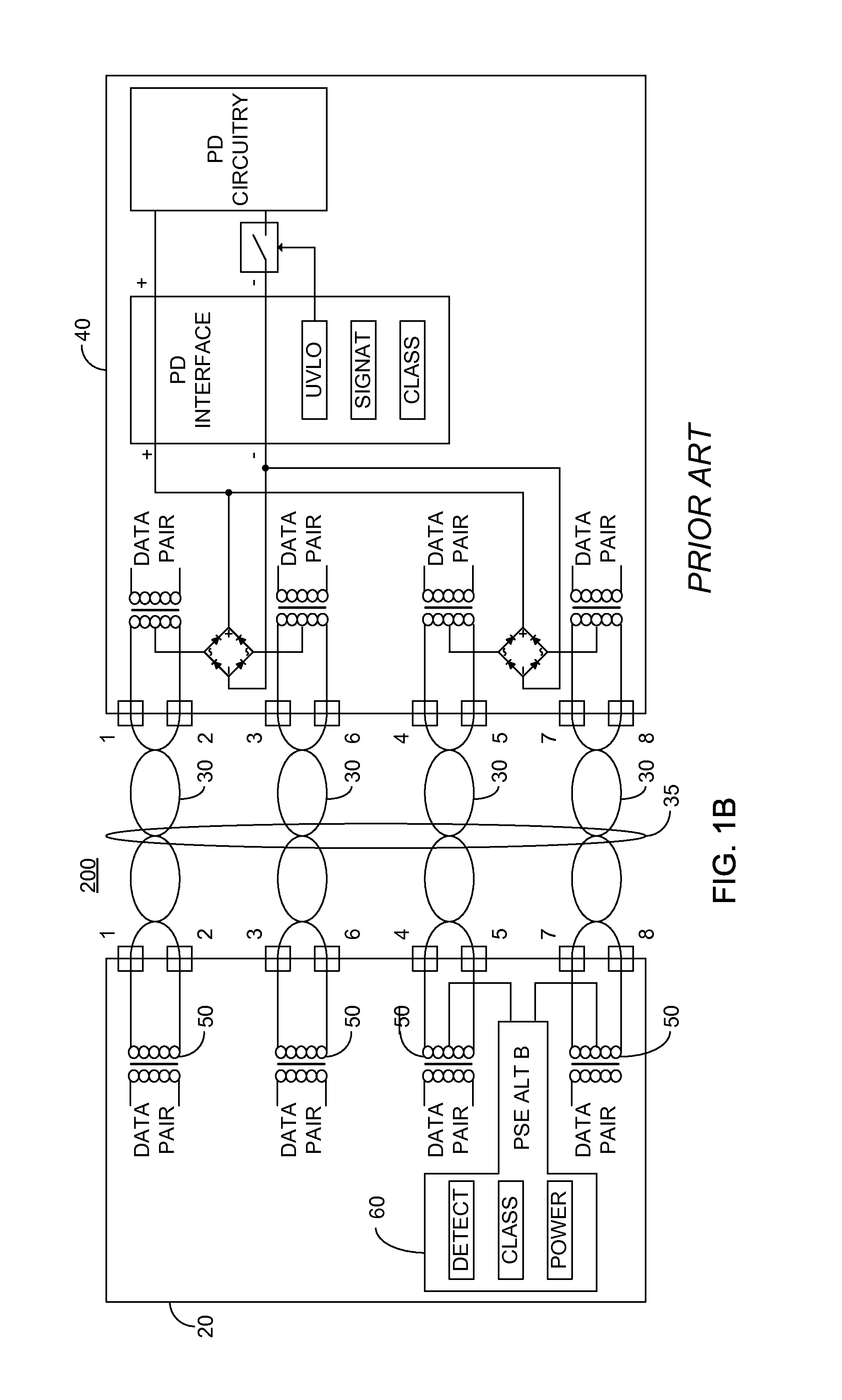 Detection for four pair powered devices