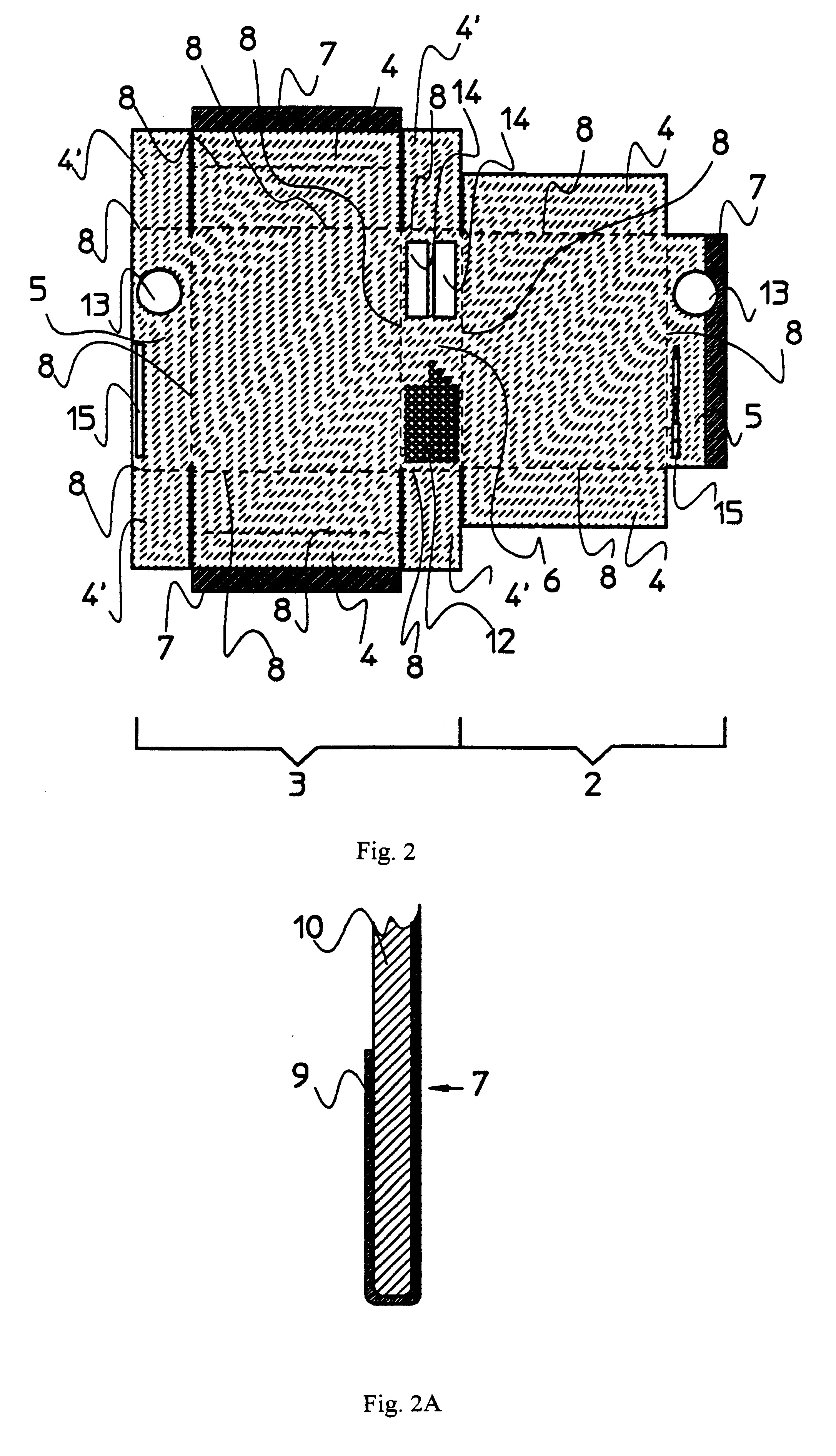 Folding component housing