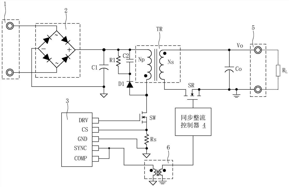 Flyback converter and its control method