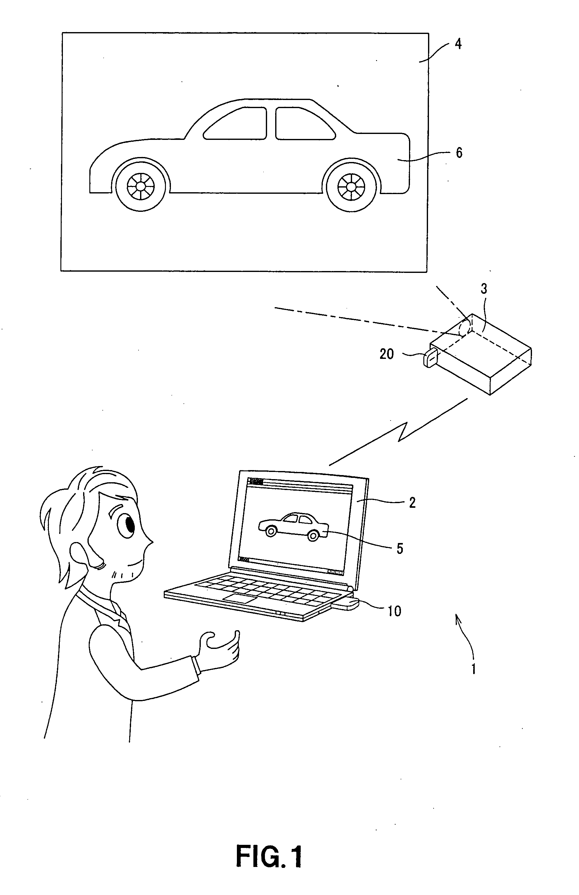 Signal-transmitting system, data-transmitting apparatus and data-receiving apparatus