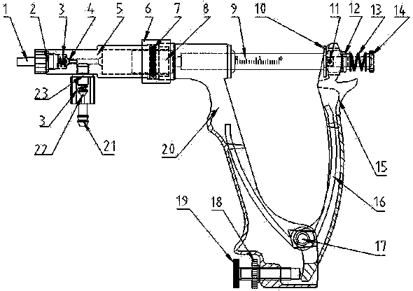 Adjustable continuous injector