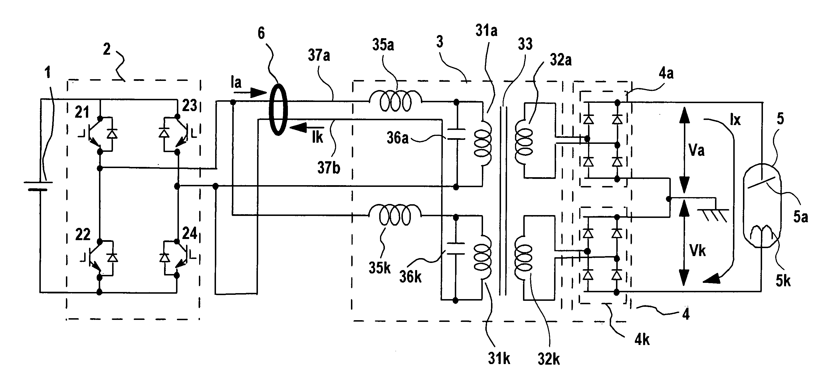 X-ray generator and x-ray ct apparatus comprising same