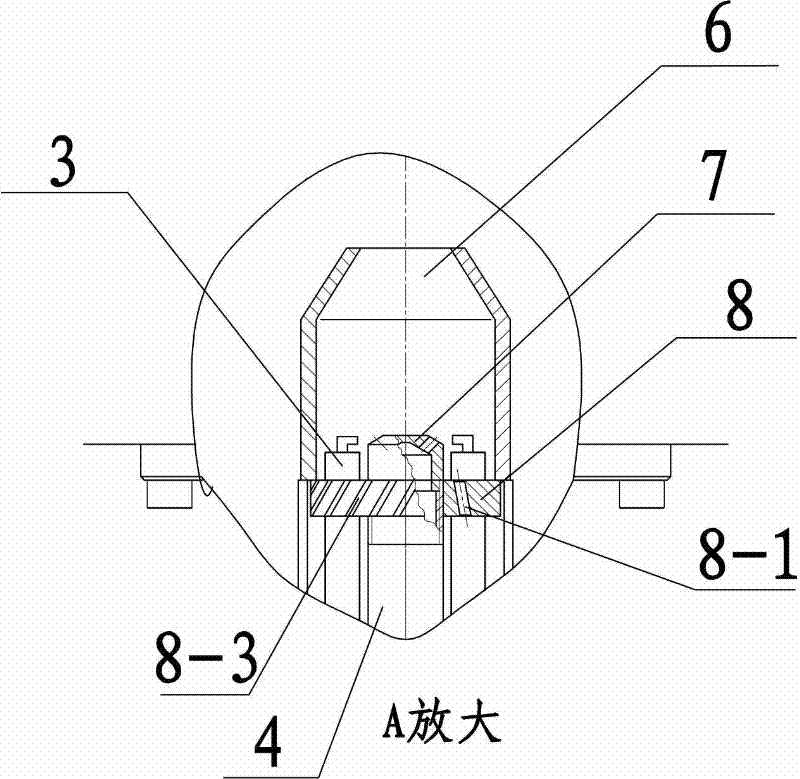 Burner for gas calorific value instrument